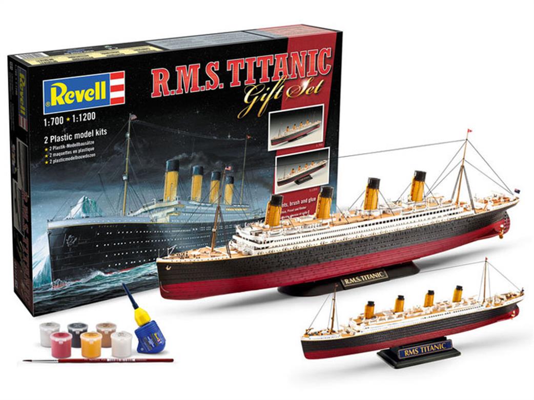 Revell  05727 RMS Titanic Twin Ship Model Set