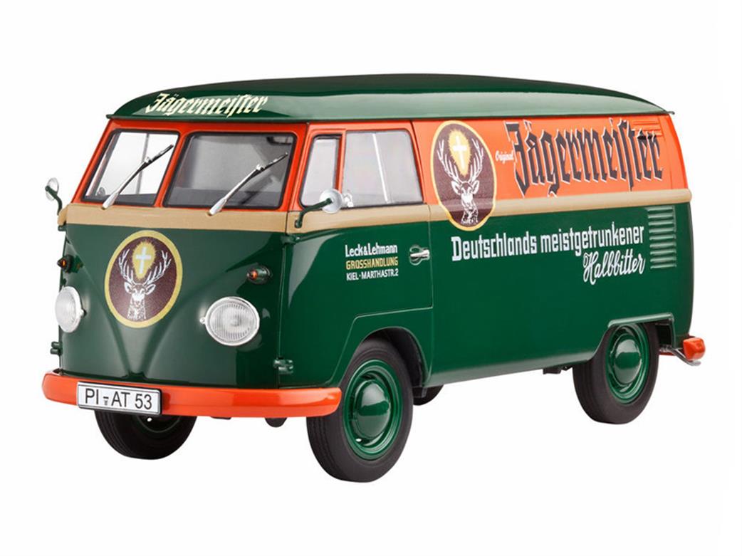 Revell 1/24 07076 VW T1 Transporter Kastenwagen Kit