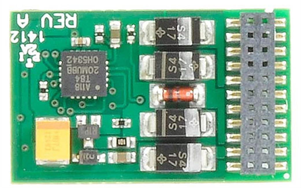 Bachmann  36-557 21-Pin DCC Decoder with Back EMF and 4 Function Outputs