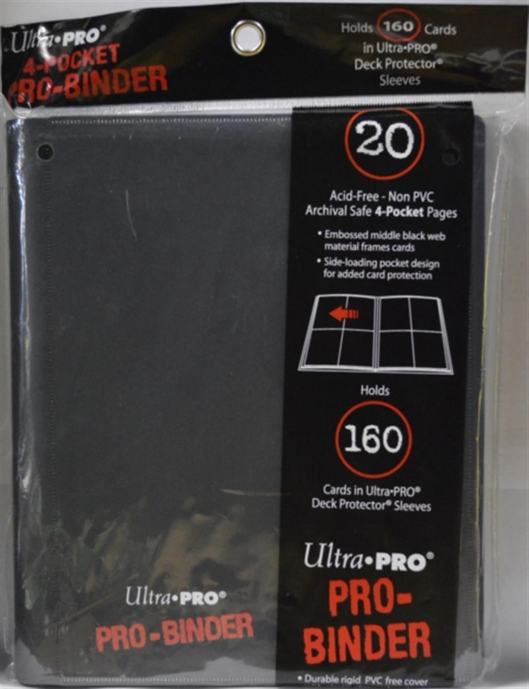Ultra Pro  82895 A5 Black Pro-binder Portfolio