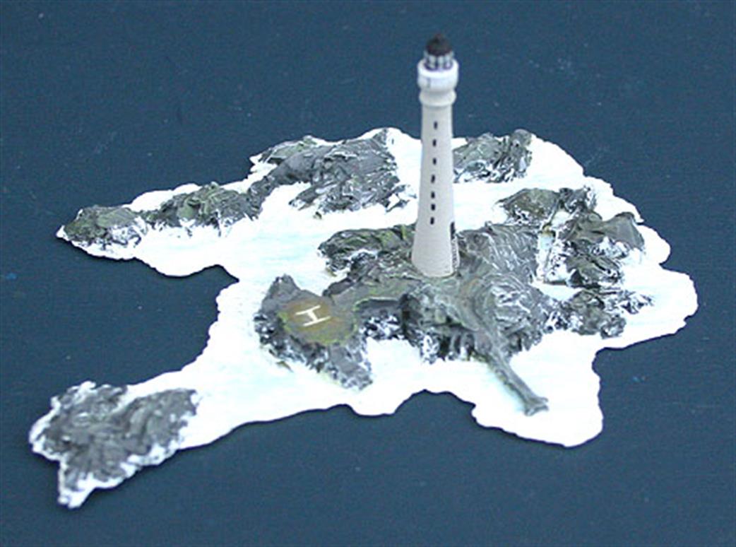 Coastlines 1/1250 CL-L20a Skerryvore Reef & Lighthouse with helicopter landing area