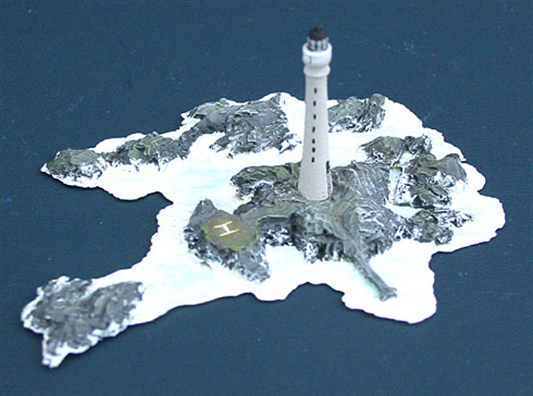Coastlines CL-L20a Skerryvore Reef & Lighthouse with helicopter landing area 1/1250