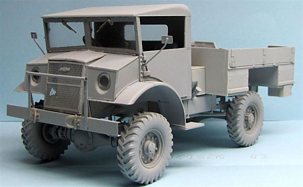 Mirror Models 1/35 35102 CMP C15A Van/Lorry Cab 13 Resin And Plastic Kit