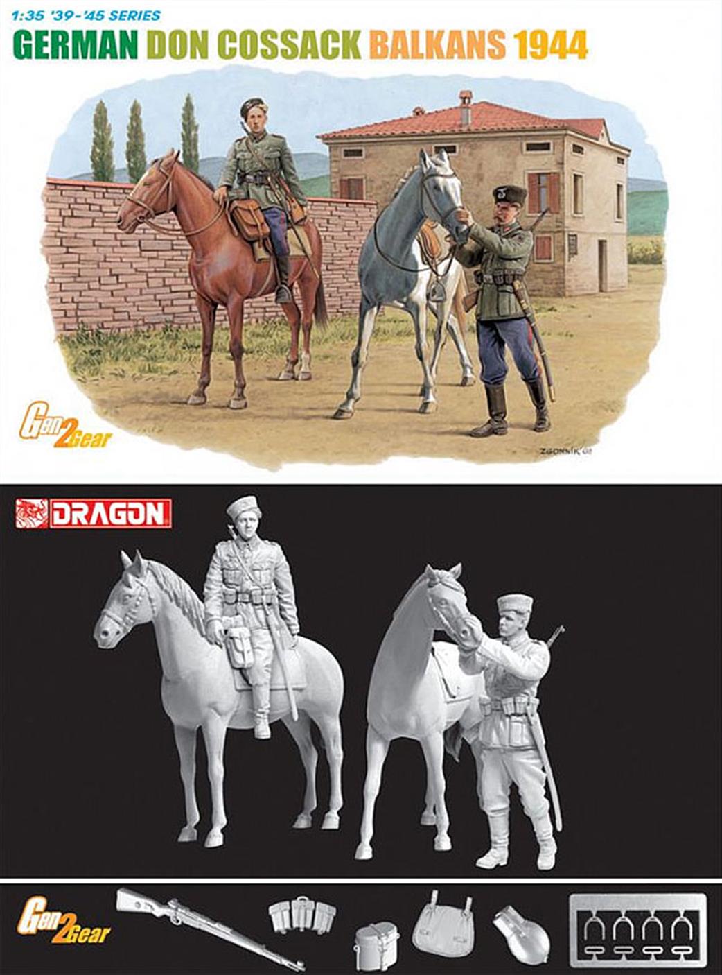 Dragon Models 1/35 6588 German Don Cossack Balkans 1944