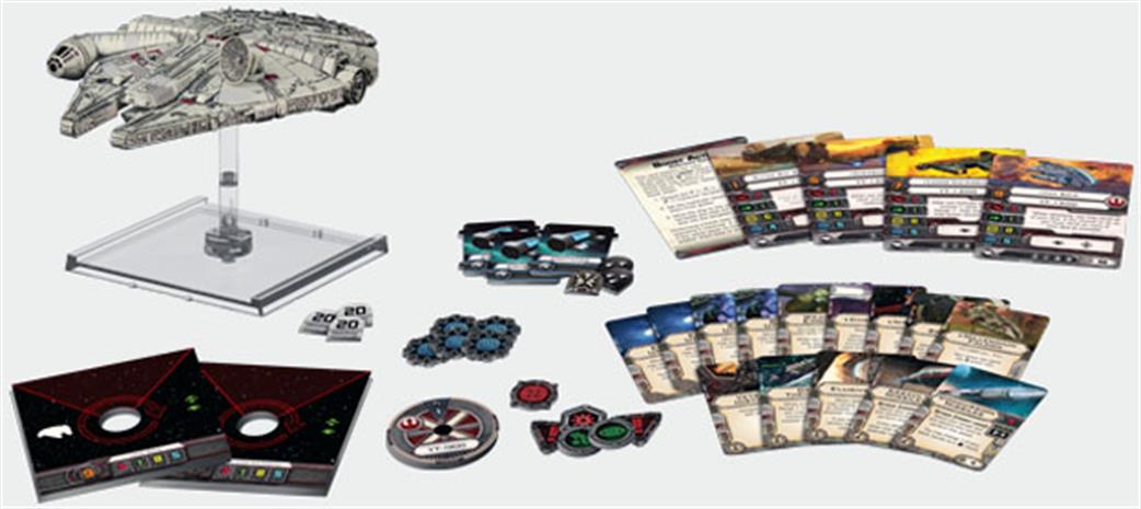 Fantasy Flight Games  SWX06 Millennium Falcon Expansion Pack from Star Wars X-Wing