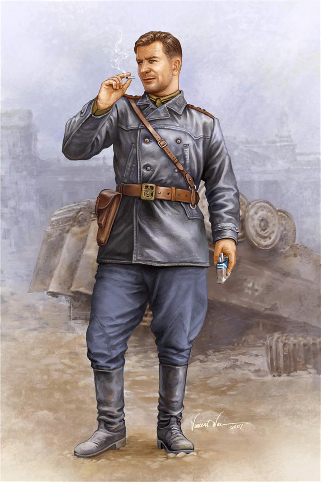 Trumpeter 1/16 00702 WWII Soviet Tank Crew Vol. 2 Figure Kit