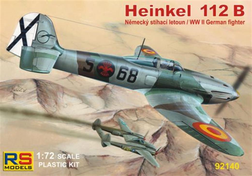 RS Models  RS-92140 German Heinkel He112B