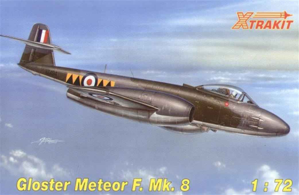 Xtrakit 1/72 XK72001 Gloster Meteor F Mk8 Jet Fighter Kit