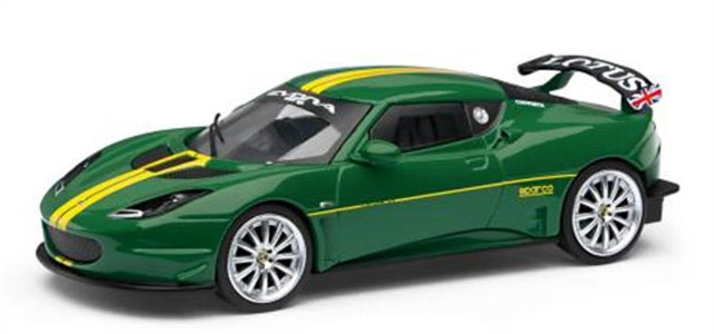 Corgi 1/43 CC56602 Lotus Evora GT4, Lotus Sport, Green Livery