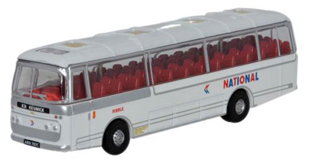 Oxford Diecast 1/148 NPP001 National Express Plaxton Panorama Coach Model