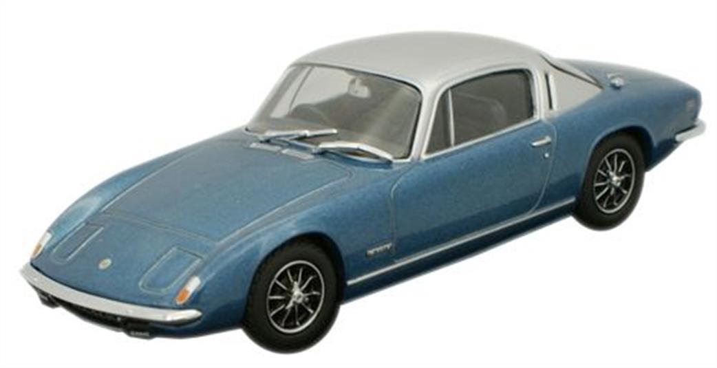 Oxford Diecast 1/43 LE002 Lotus Elan Plus 2 Lagon Blue