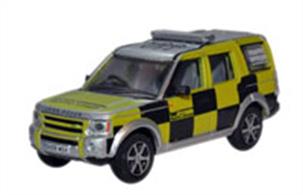 Oxford Diecast 1/76 Highways Agency Land Rover Discovery 76LRD004