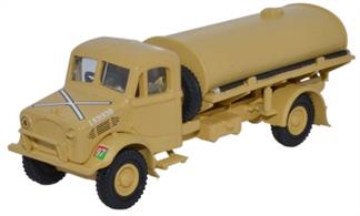 Oxford Diecast 1/76 HQ Corps RASC Bedford OY 3 Ton Water Tanker 76BD007