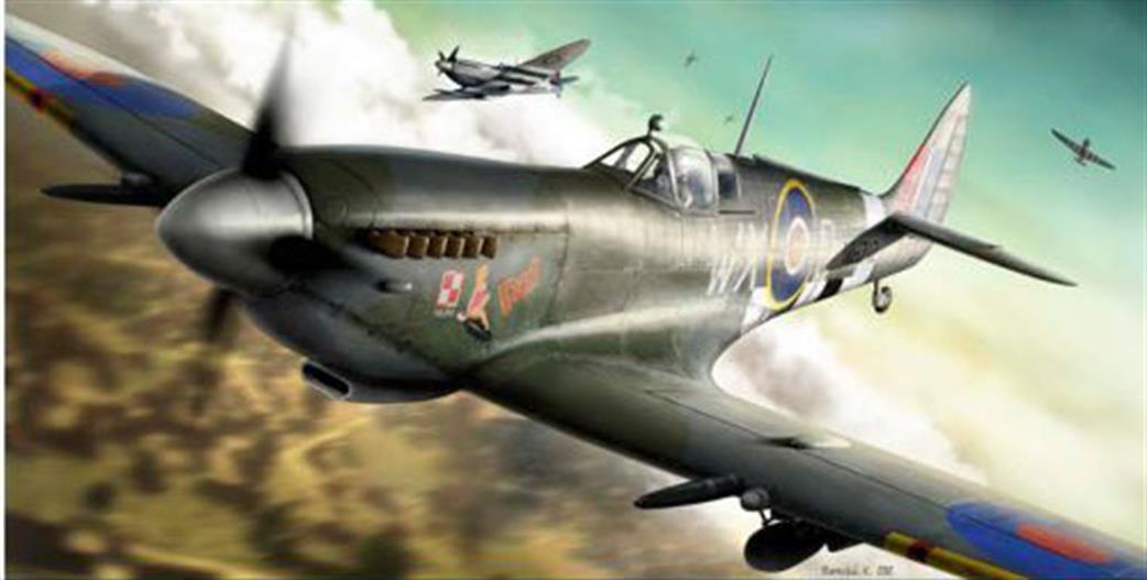 Eduard 1/48 8281 Spitfire MK IXC Late WW2 Fighter Kit