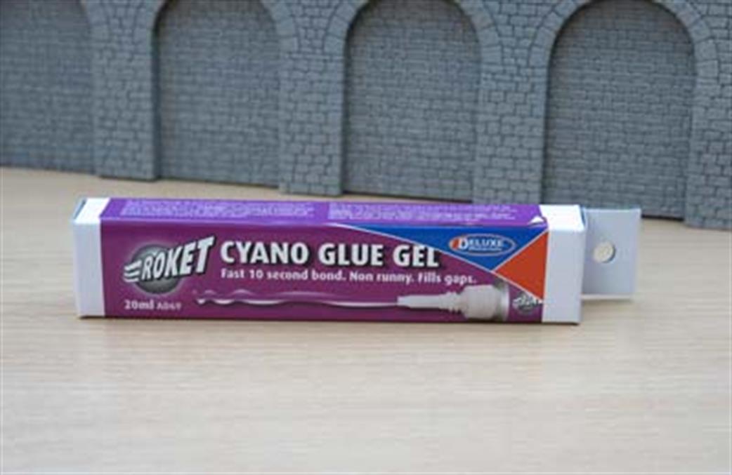 Deluxe Materials  AD69 Roket Cyano Gel Super Glue 20ml