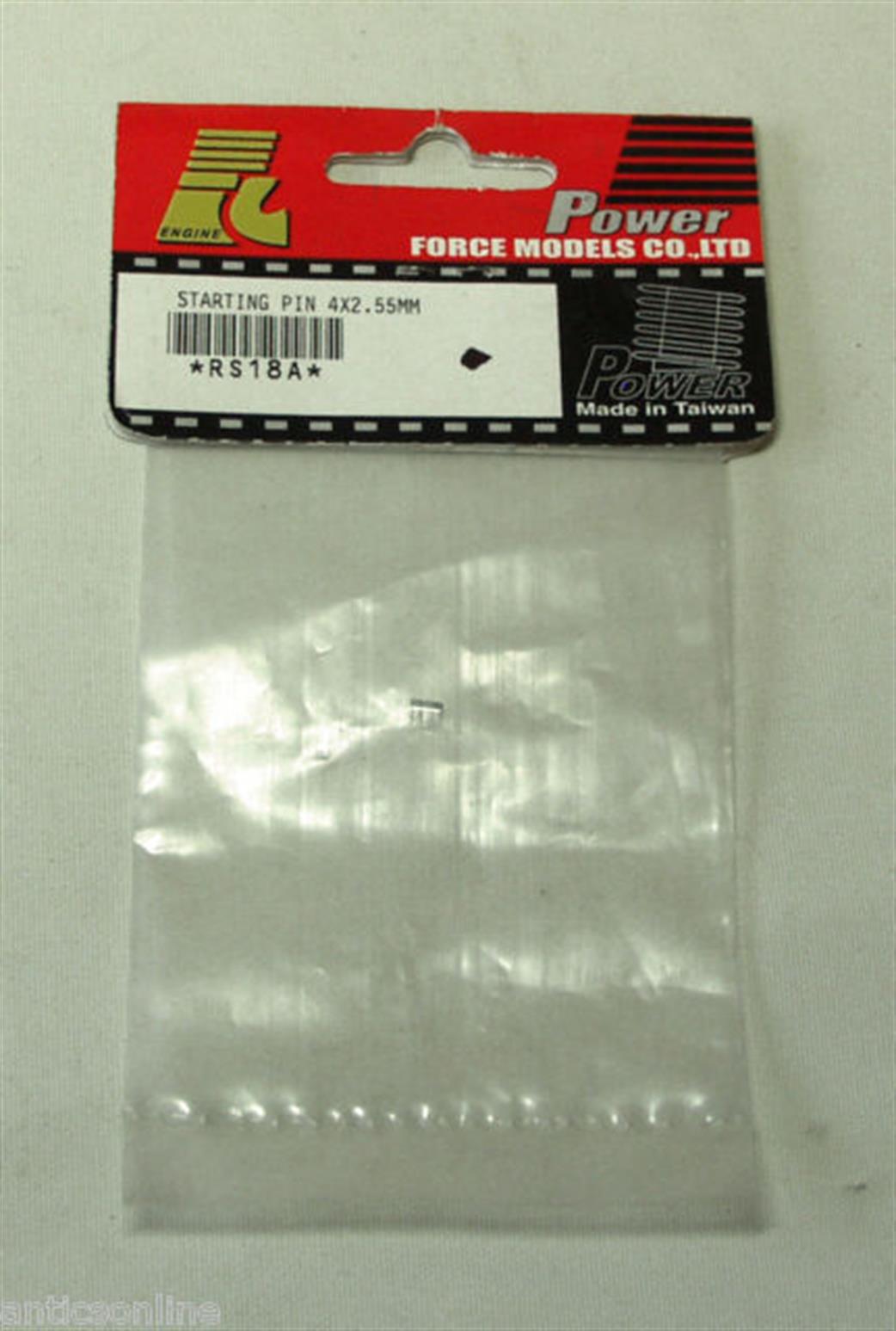 Force  RS18A Starting Pin 4x2.55MM