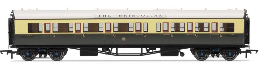 Hornby OO R3401CK GWR Collett Corridor Composite Coach 6160 Unboxed from Bristolian train pack
