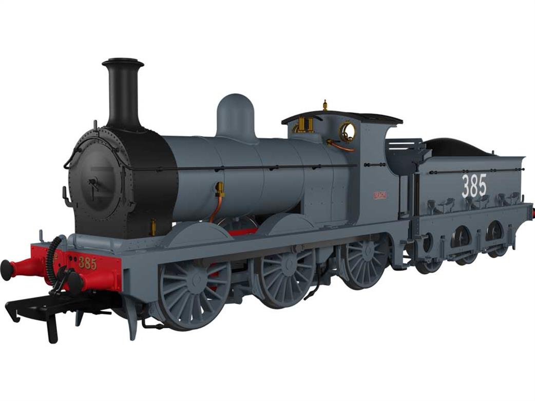 Rapido Trains OO 966503 SECR 385 Class O1 0-6-0 South Eastern & Chatham Railway WW1 era Grey DCC Sound