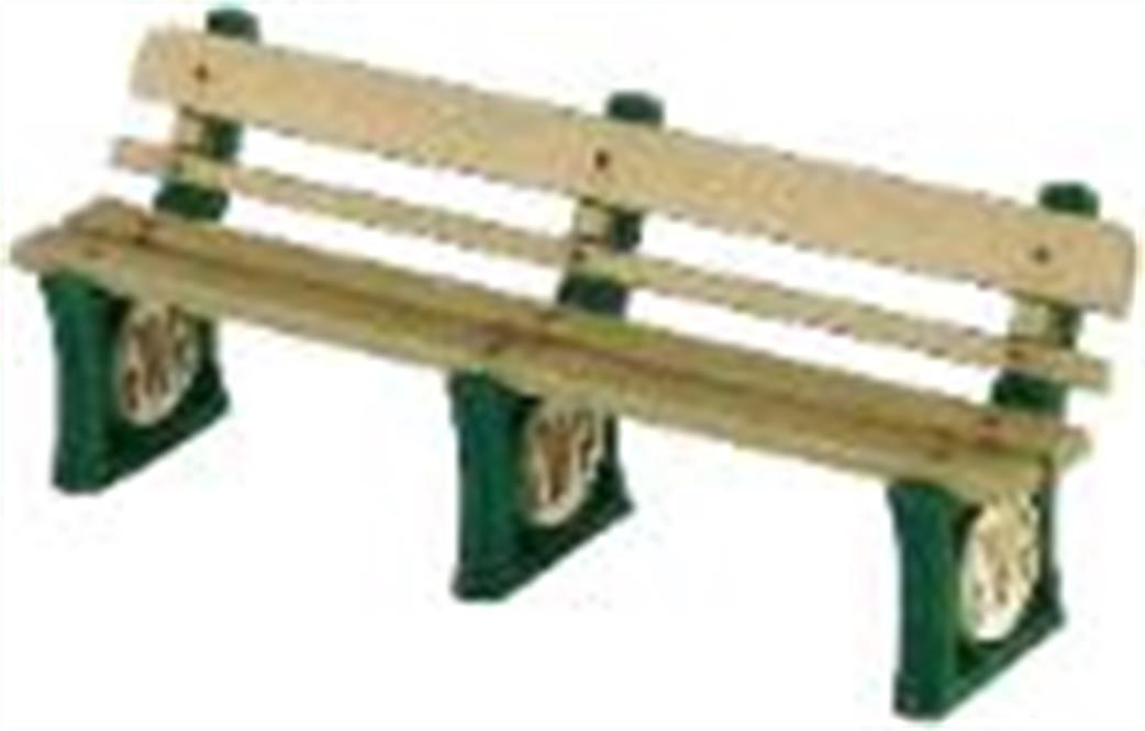Metcalfe OO PO501 GWR Station Bench Card Kit