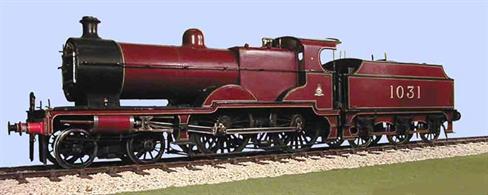 Slaters Plastikard 7L014 O Gauge MR/LMS Deeley Compound 4-4-0 &amp; 3500 Gallon TenderKits include the correct wheels, and unless otherwise stated also include gearbox and motor.