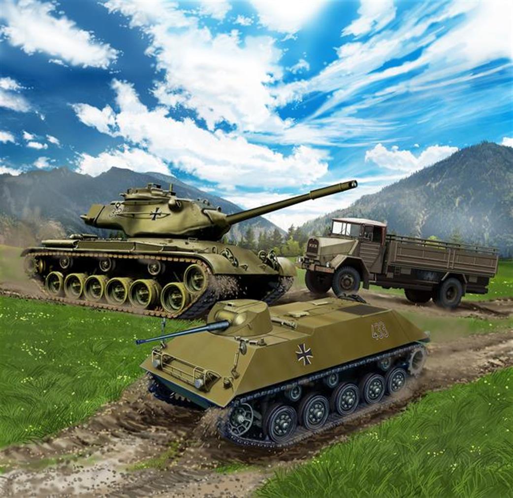 Revell 1/144 03351 Brudeswehr Vehicles