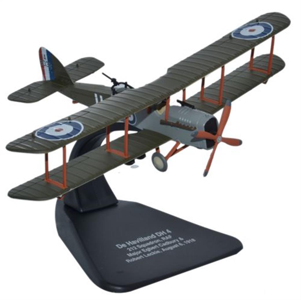 Oxford Diecast 1/72 AD002 DH 4 RNAS 212 Squadron