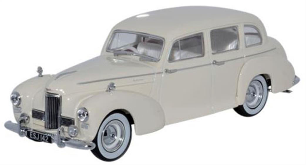 Oxford Diecast 1/43 HPL004 Humber Pullman Limo Old English White
