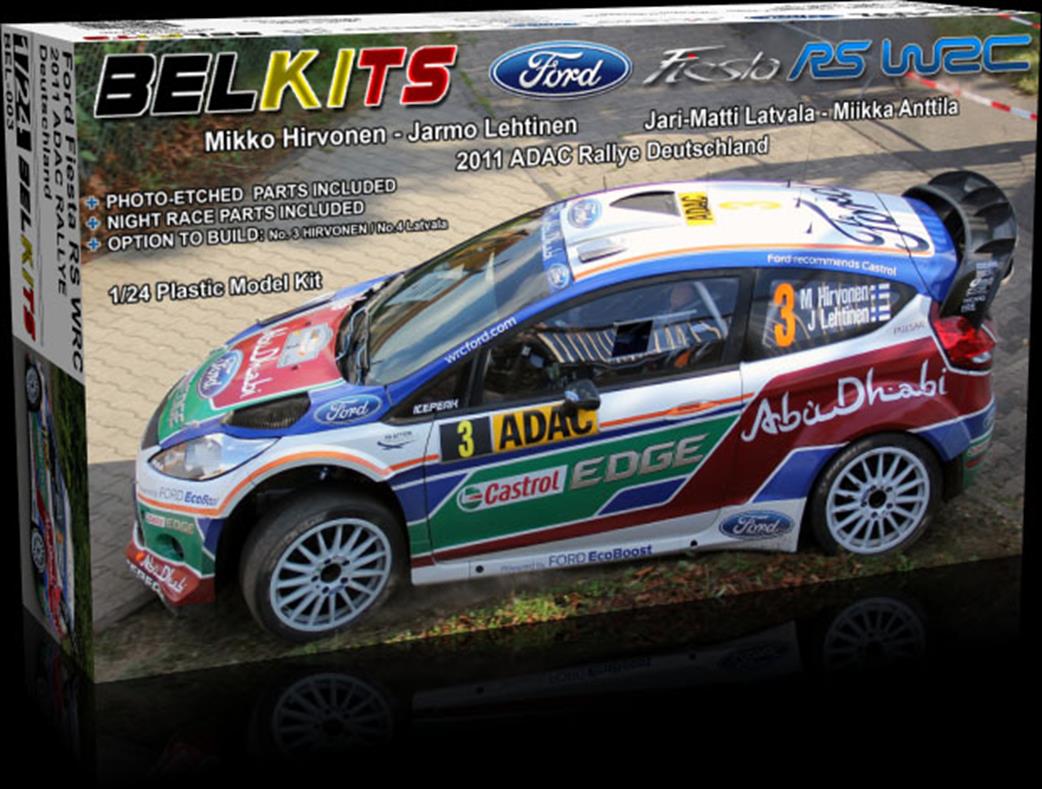 Belkits 1/24 BEL003 Ford Fiesta RS WRC Car Kit