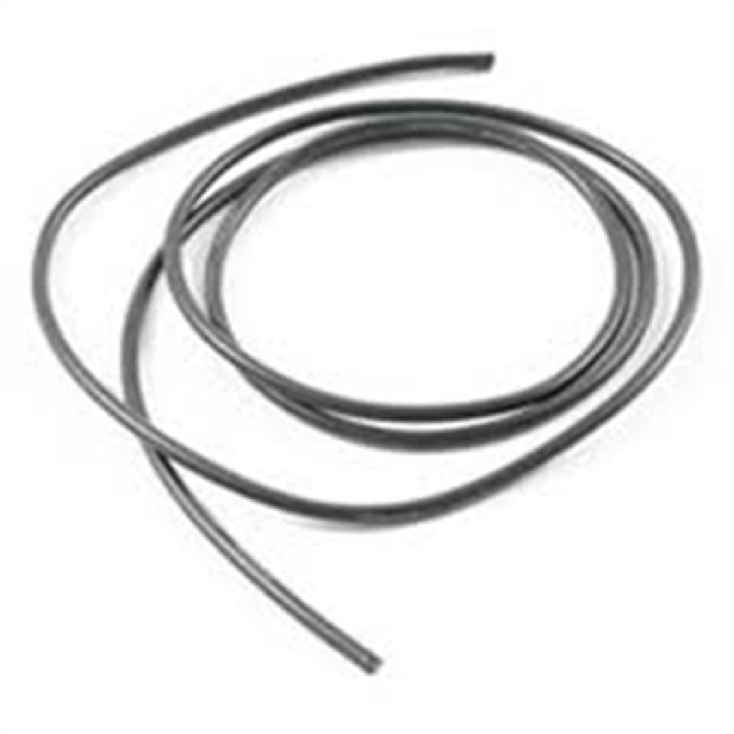 Etronix  ET0670BK 12swg Silicone Wire Black 1m