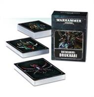 Designed to make it easier to keep track of Tactical Objectives, Power From Pain and Stratagems in games of Warhammer 40,000, this set of 77 cards – each featuring artwork on the reverse – is an indispensable tool in the arsenal of any Drukhari gamer.