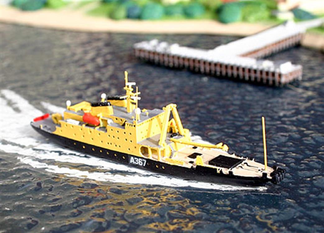 Rhenania 1/1250 RJ189A Newton, A367, maintenance vessel, 1976-2012