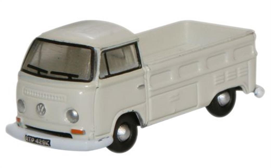 Oxford Diecast 1/148 NVW010 VW Bay Window Pick Up Pastel White