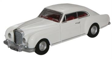 Oxford Diecast 1/76 Olympic White Bentley S1 Continental 76BCF003