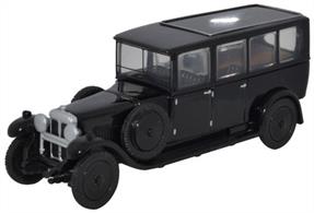 Oxford Diecast 1/76 Daimler Hearse Black 76RDH001