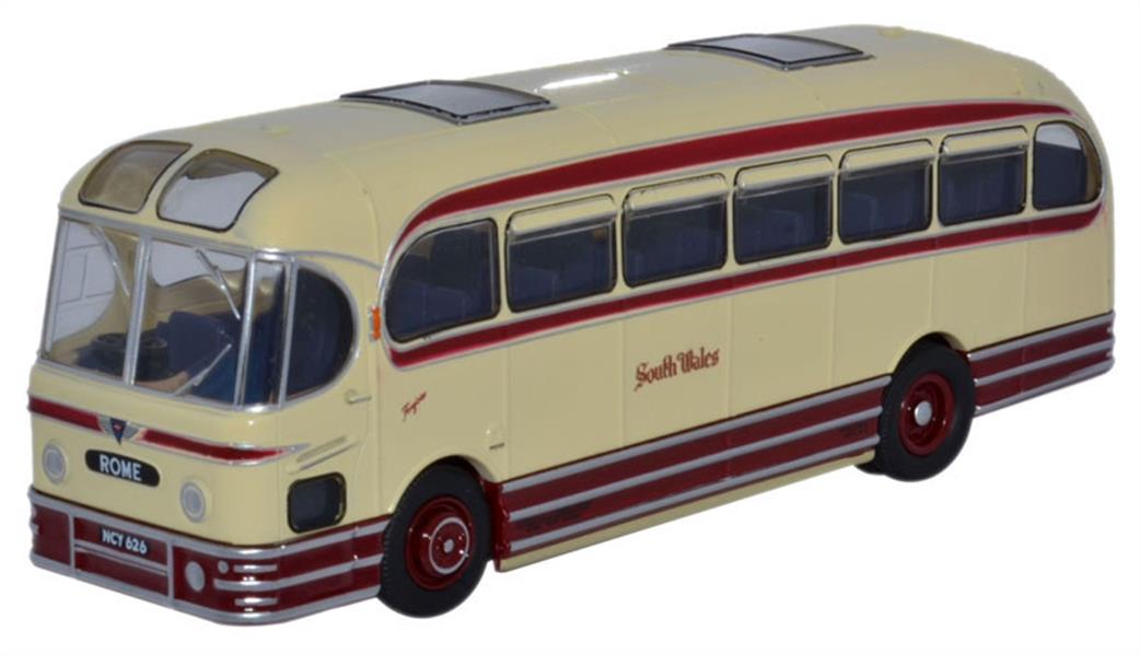 Oxford Diecast 1/76 76WFA001 Weymann Fanfare South Wales Bus Model