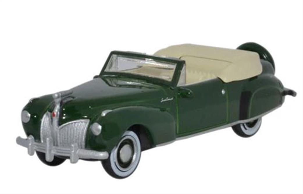 Oxford Diecast 1/87 87LC41002 Lincoln Continental 1941 Spode Green
