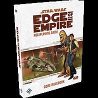 The Star Wars universe is at your fingertips with the Star Wars®: The Edge of the Empire™ Core Rulebook, the heart and soul of your Edge of the Empire campaign. The 448-page Core Rulebook includes everything players and GMs need to begin their Star Wars roleplay campaign
