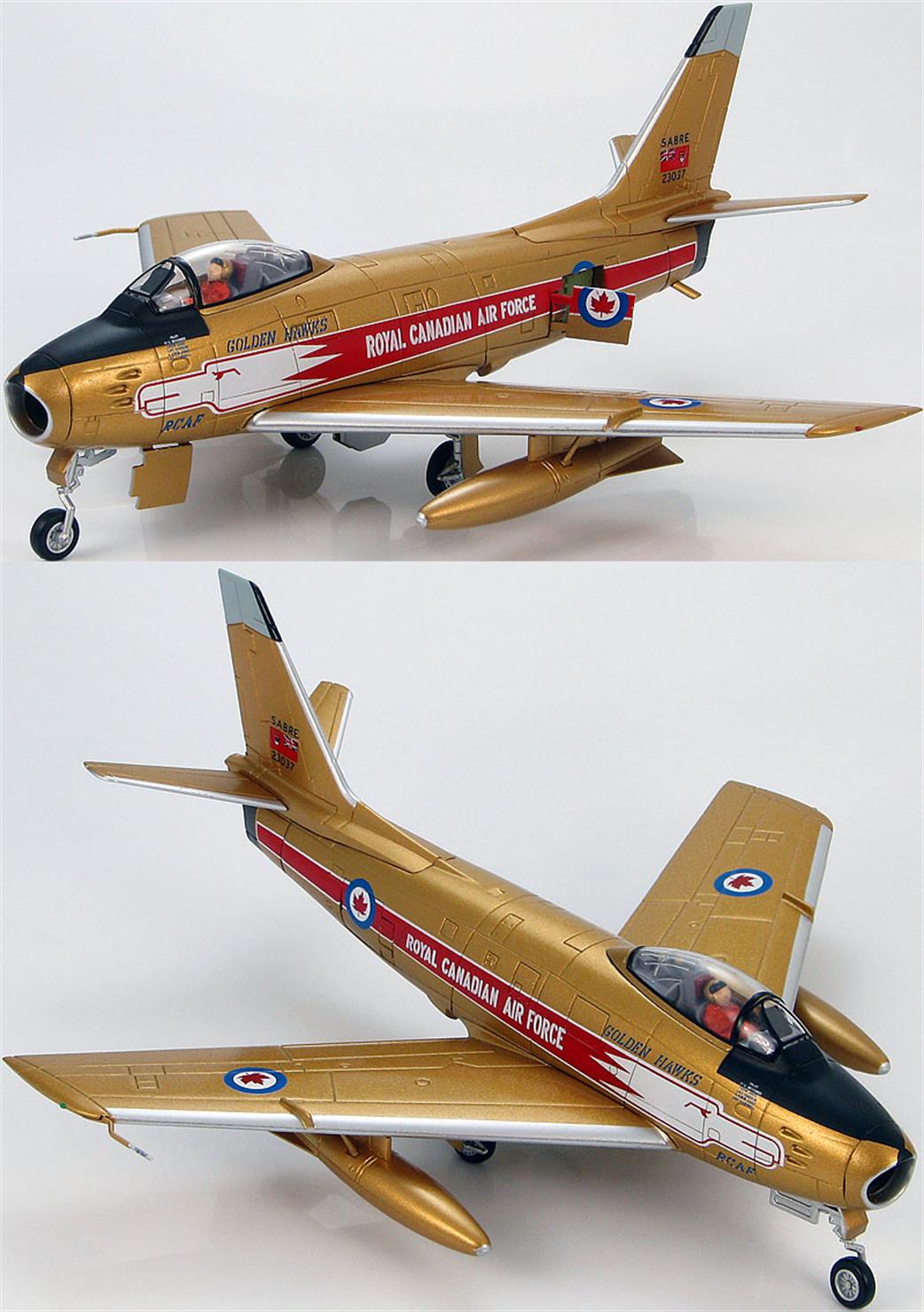 Hobby Master 1/72 HA4303 Golden Hawk Sabre Mk.5 23037, 1960 Aerobatic Team, RCAF