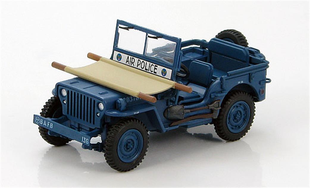 Hobby Master 1/48 HG1608 Willys Jeep MB USAF, Air Police, 1950s