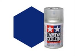 Tamiya TS89 Pearl Blue Synthetic Lacquer Spray Paint 100ml TS-89These cans of spray paint are extremely useful for painting large surfaces, the paint is a synthetic lacquer that cures in a short period of time. Each can contains 100ml of paint, which is enough to fully cover 2 or 3, 1/24 scale sized car bodies.