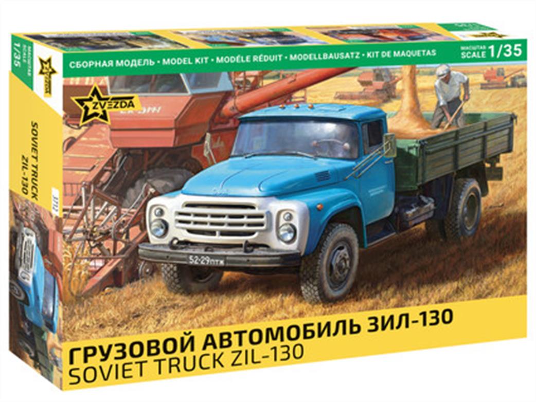 Zvezda 1/35 Z3712 ZIL-130 Soviet Truck