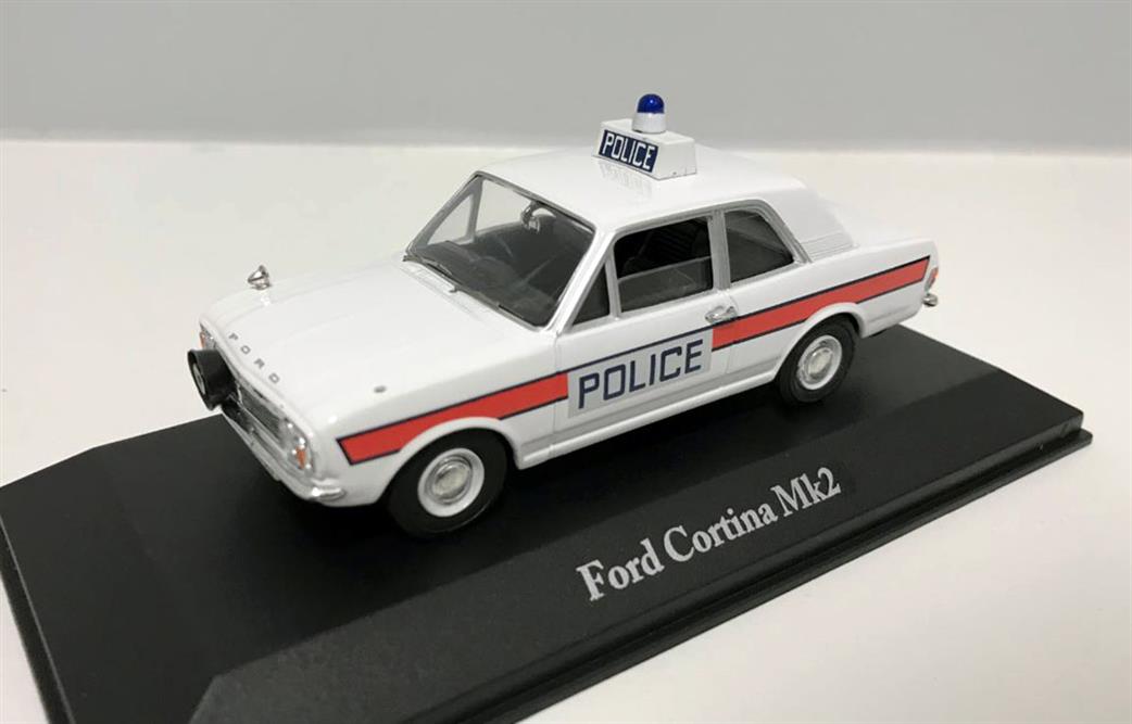 MAG 1/43 MAG JA08 Ford Cortina MkII British Police Car