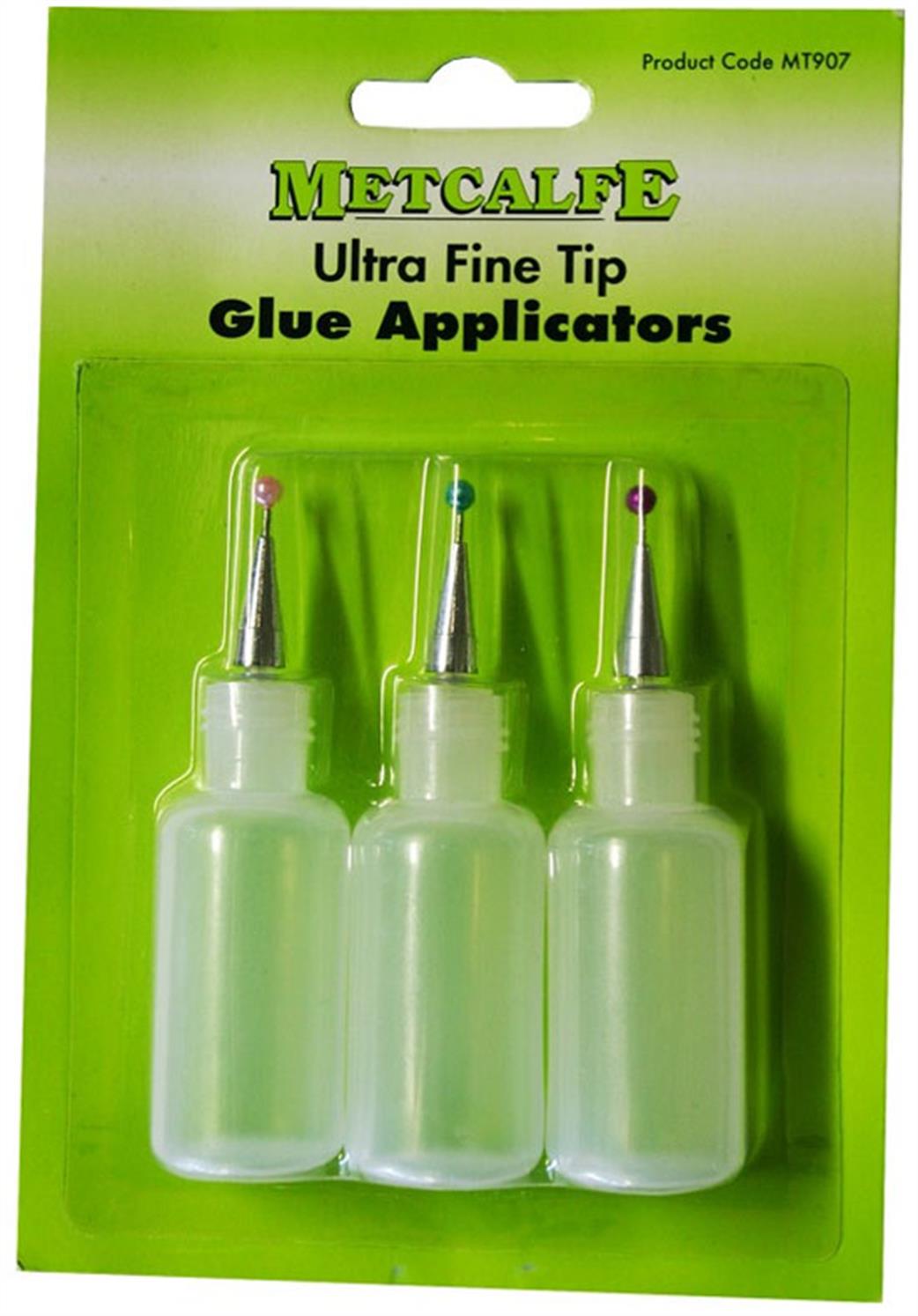 Metcalfe  MT907 Ultra Fine Tip Glue Applicator Pack of 3