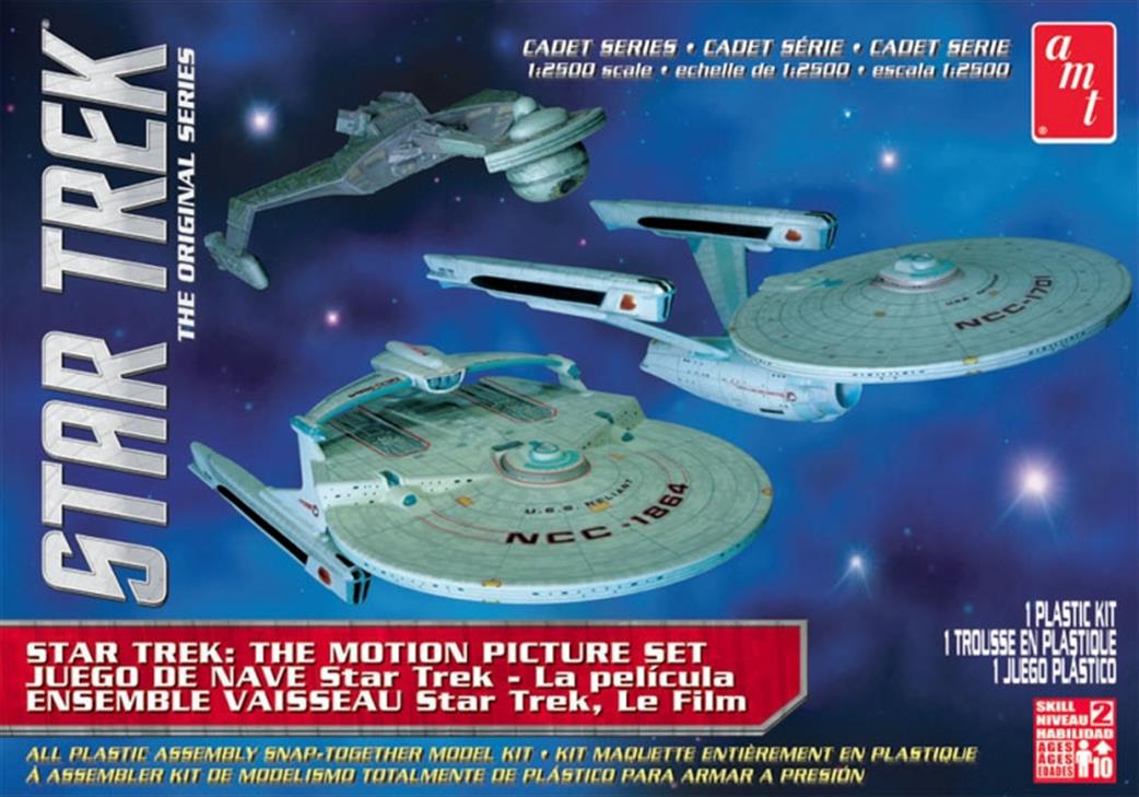 AMT/ERTL AMT762 Star Trek Cadet Series 3 Ship Set 1/2500