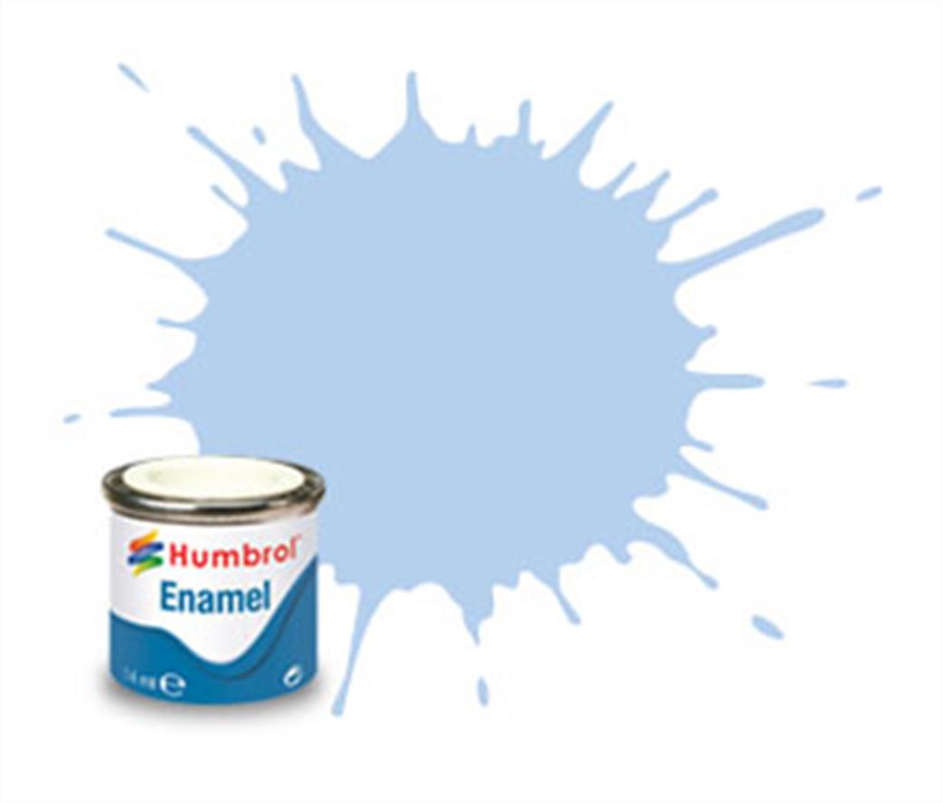 Humbrol  E14/44 44 Pastel Blue Enamel Paint 14ml