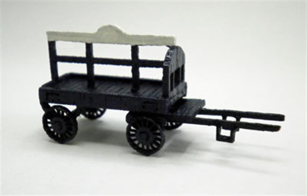 Ancorton Models NCW1 Horse Drawn Coal Wagon N