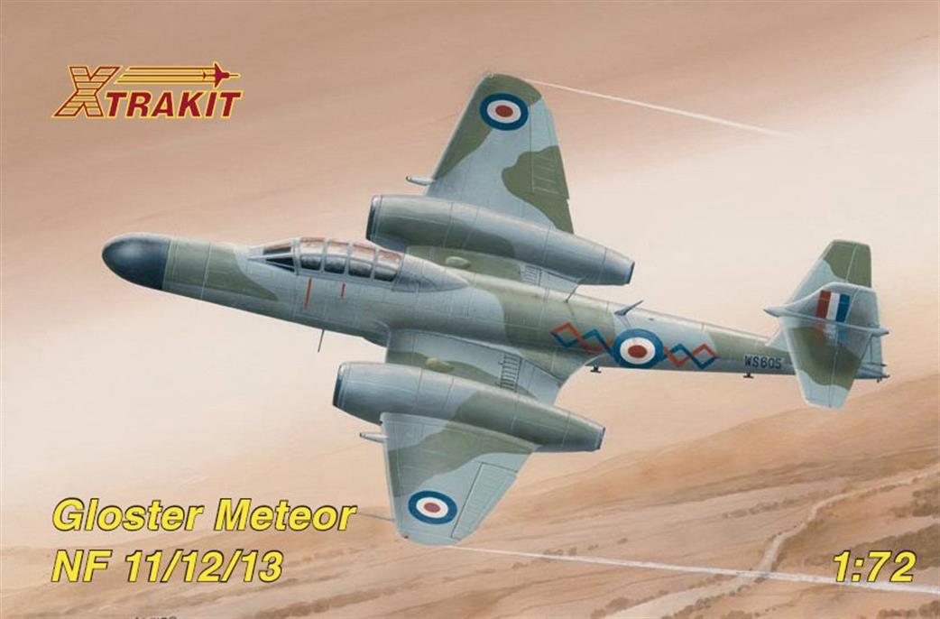 Xtrakit 1/72 XK72002 Gloster Meteor NF 11/12/14