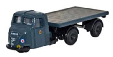 Oxford Diecast 1/148 Scammell Scarab Flatbed Trailer RAF NRAB011Scammell Scarab Flatbed Trailer RAF