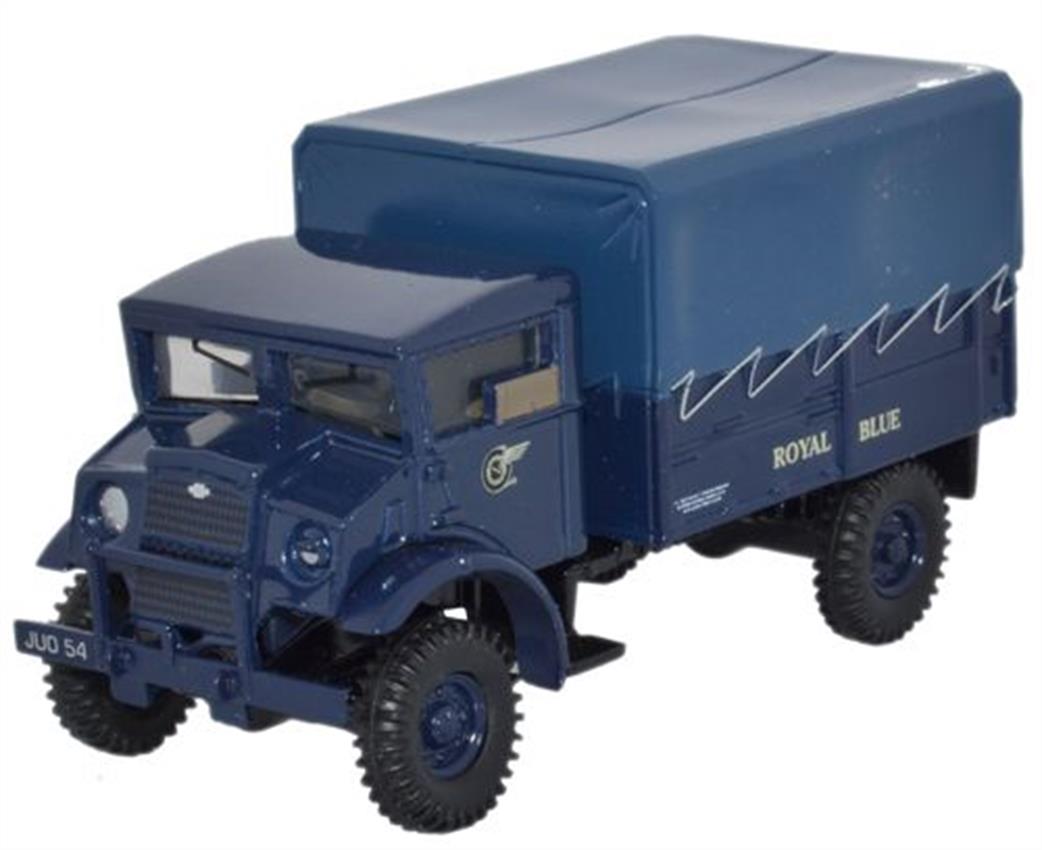 Oxford Diecast 76CMP003 CMP LAA Tractor Royal Blue 1/76