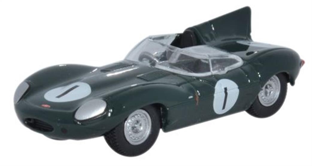 Oxford Diecast 1/76 76DTYP001 Jaguar D Type 1956 Le Mans